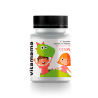 Фруктовые жевательные таблетки с витаминами A, C и D Ditops - Vitamama